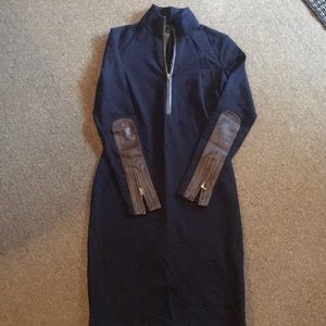 Lauren navy dress